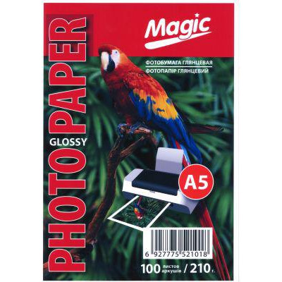 Фотобумага Magic глянцевая А5 230 г/м2 100 л