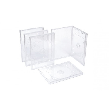 Коробка для 1 DVD-диска Clear Super Jewel (скло)