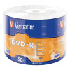 Диск Verbatim DVD-R 4,7Gb 16x Spindle Wrap 50 pcs