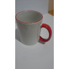 Чашка для сублимации с цветным ободком и ручкой 330мл (серия PREMIUM)