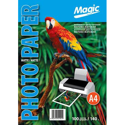 Фотобумага Magic A4 Матово/Матовый 140гр/м2