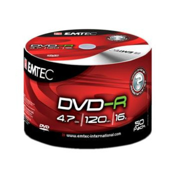 Диск DVD-R для відео Emtec Shrink/50
