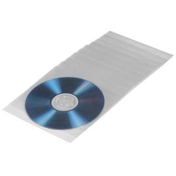 Конверт для дисків CD та DVD, поліпропілен 80 мкм (прозорий)