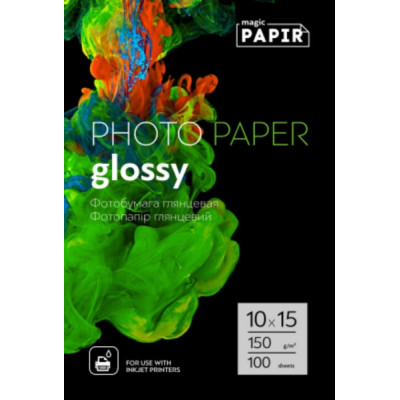Фотобумага PAPIR 10*15 глянец150g (100л)