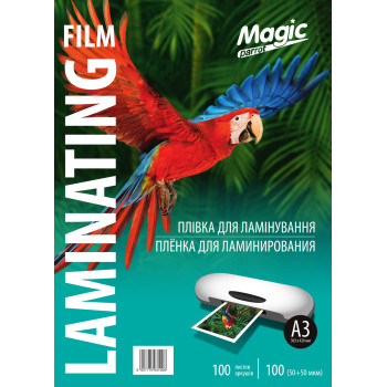 Пленка для ламинирования А3 (303mm*426mm) 100 мкм Magic глянцевая