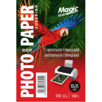 Фотобумага Magic 10х15 глянцевая 160g (100л)