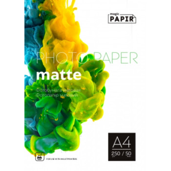 Фотобумага PAPIR А4 матовая 250g (50л)