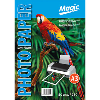 Фотобумага Magic A3 Матовая/Матовая 250гр 50л
