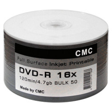 Диск DVD-R CMC Magnetics Printable, оптова упаковка по 50 штук (для друку)