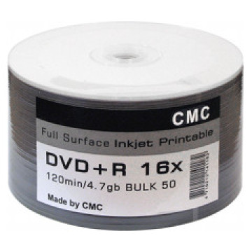 Диск DVD+R CMC Magnetics Рrintable Bulk/50