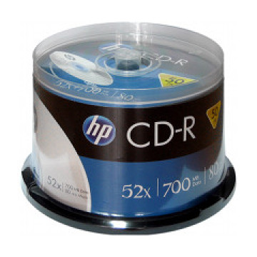CD-R диски Hewlett-Packard Cake box 50