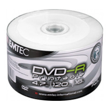 Диск DVD-R Emtec Рrintable  Shrink 50