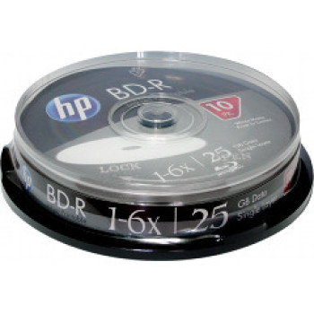 BD-R (Blu-Ray) HP 25 GB 6x Printable Cake box 10