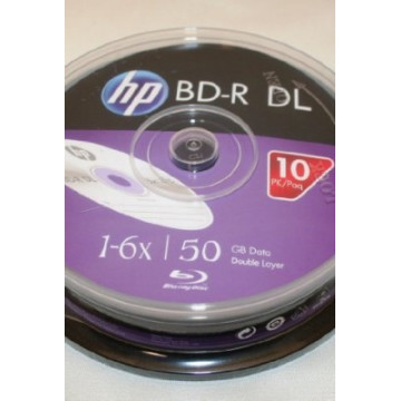 BD-R (Blu-Ray) НР 50Gb 6х Double layer, Cake 10