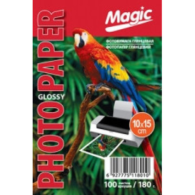 Фотобумага Magic 10х15 глянцевая 180g (100 )