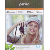 Фотобумага Perfeo матовая А4, 190 г/м2, упаковка 50 листов