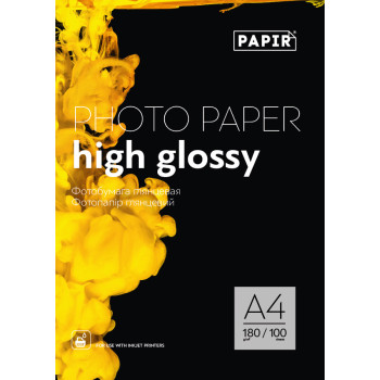 Фотобумага PAPIR (Magic) А4 глянцевая 180g (100л)